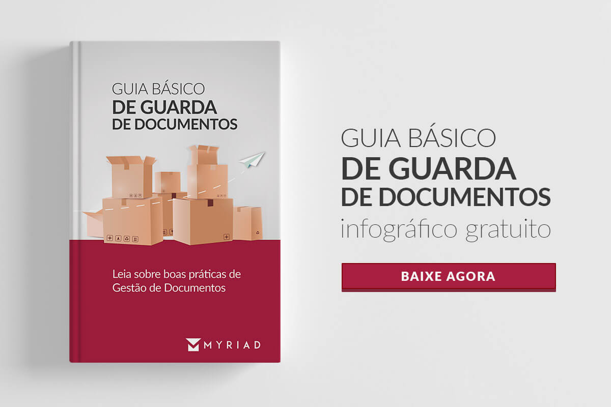 Infográfico Guarda de documentos - Myriad Brasil